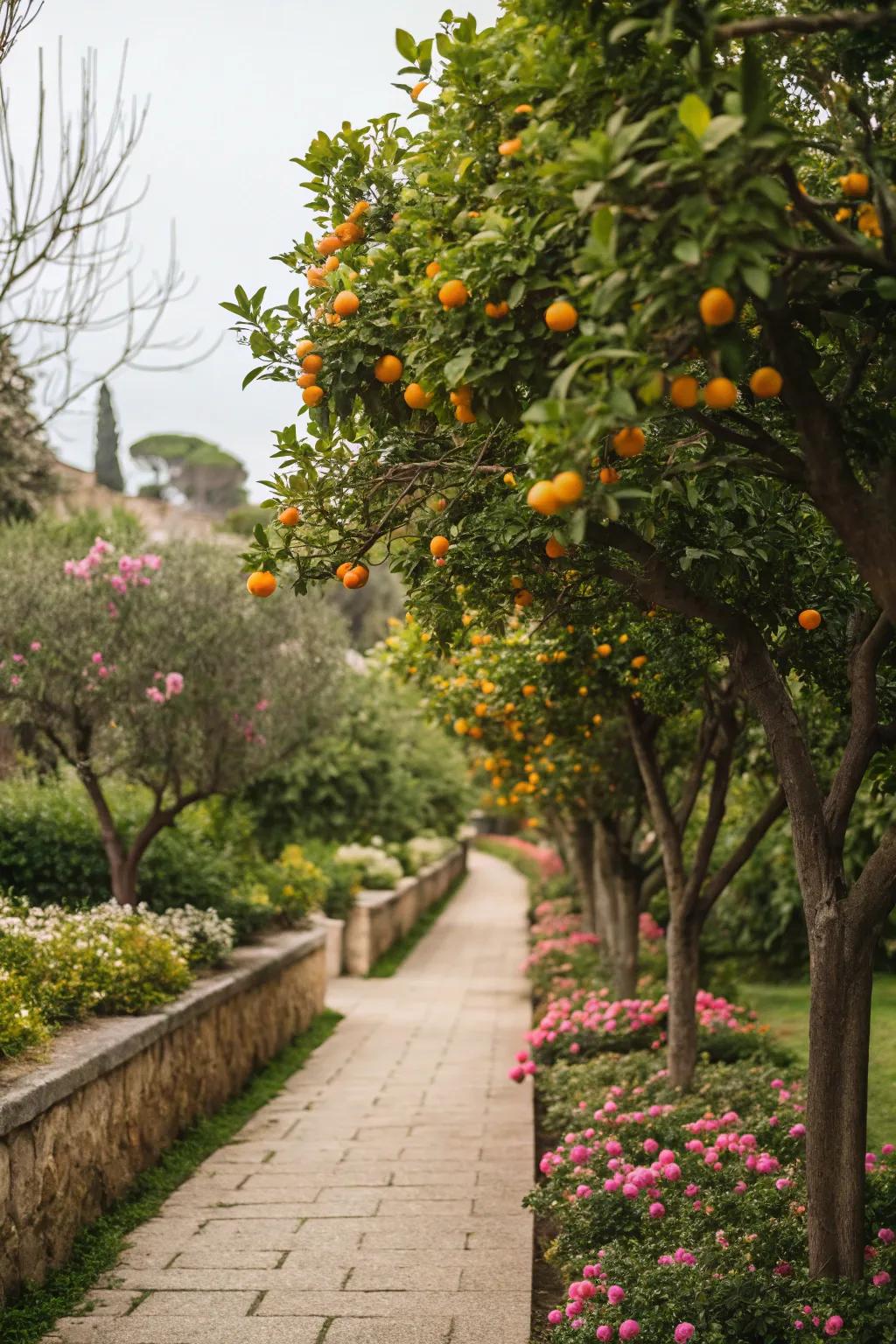 Citrus trees offer beauty and bounty to your Florida garden area.