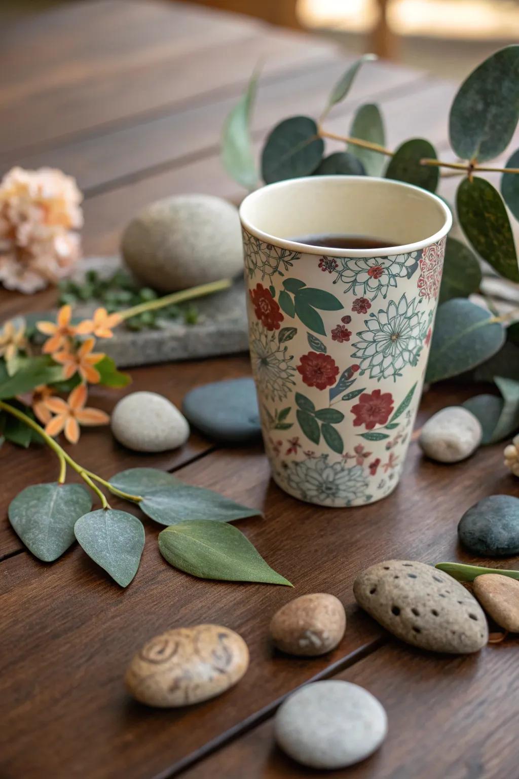 Nature-inspired textures that bring the outdoors inside.