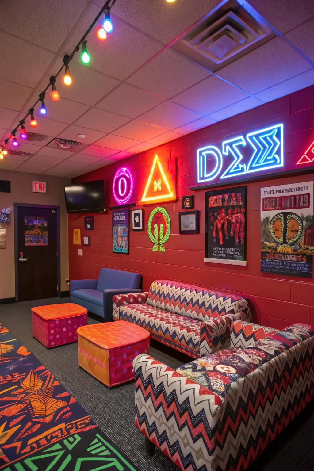 Bold colors can energize your space.