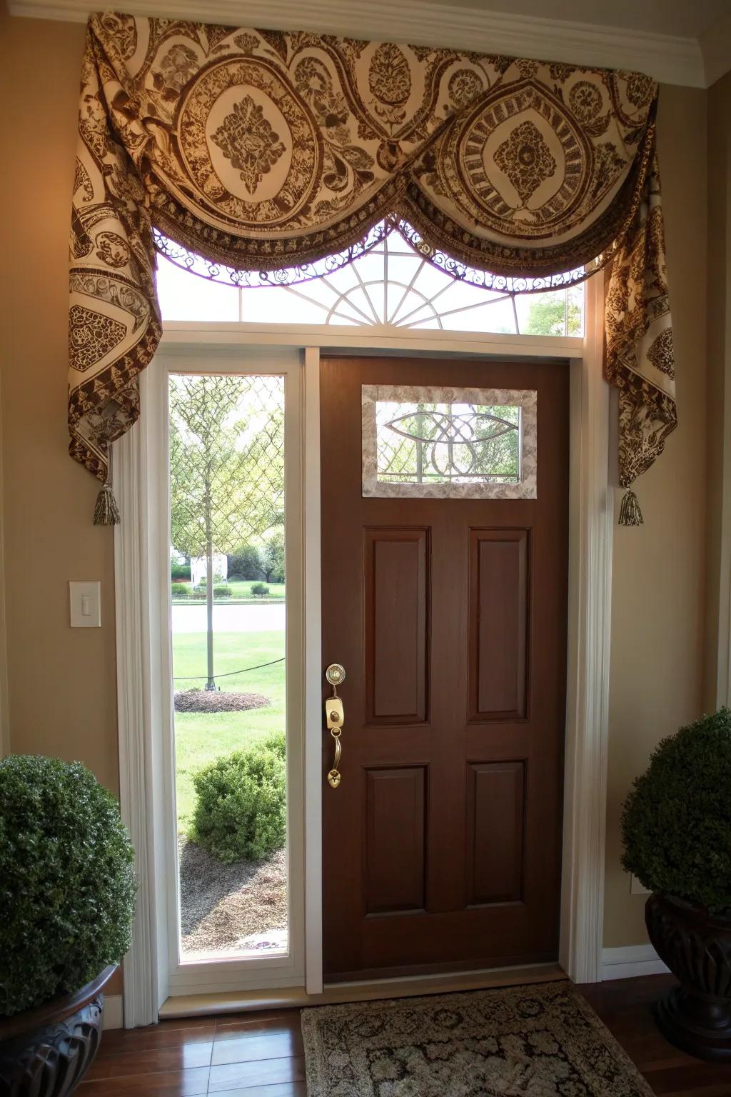 Window toppers add a decorative layer to your window design.