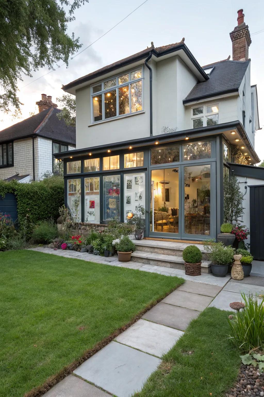 A creative studio, ideal for crafting.
