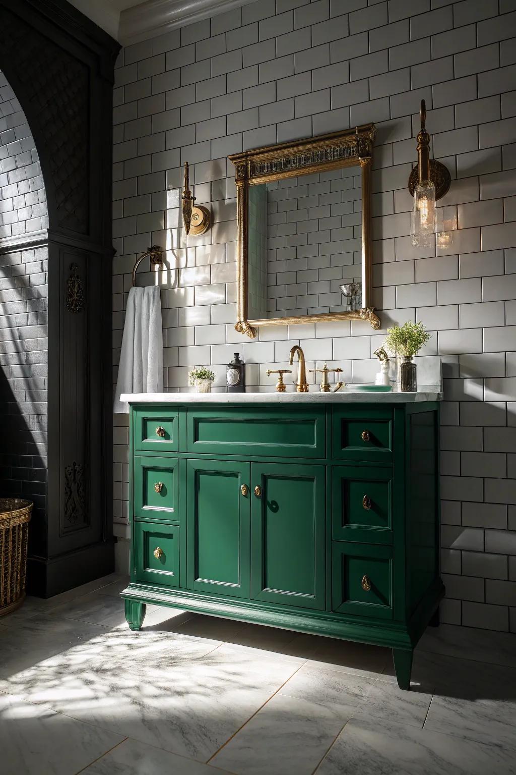 Forest console delivering a striking and dramatic appearance.