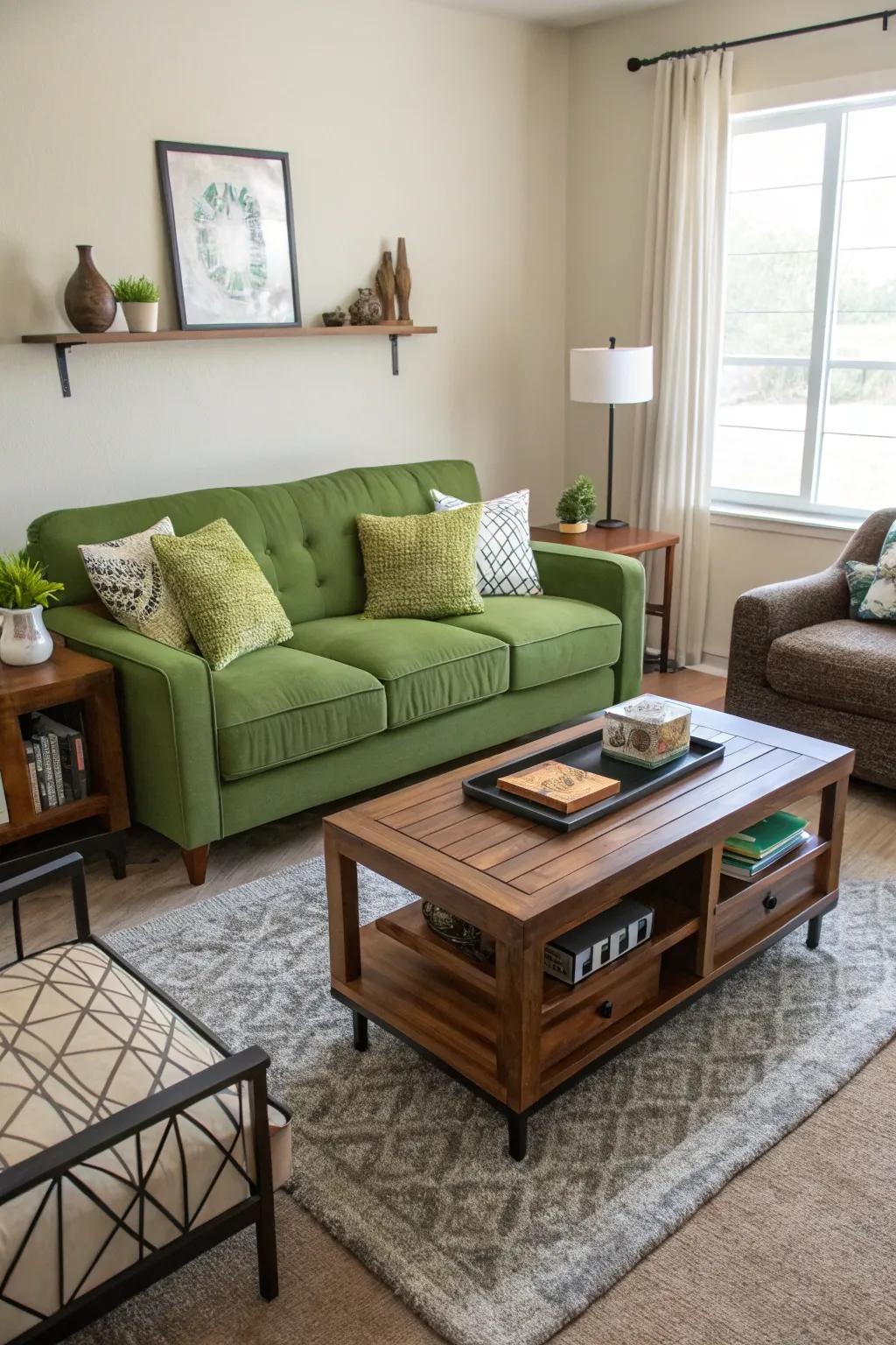 Experimenting with furniture dynamics can enhance both aesthetic and functionality.
