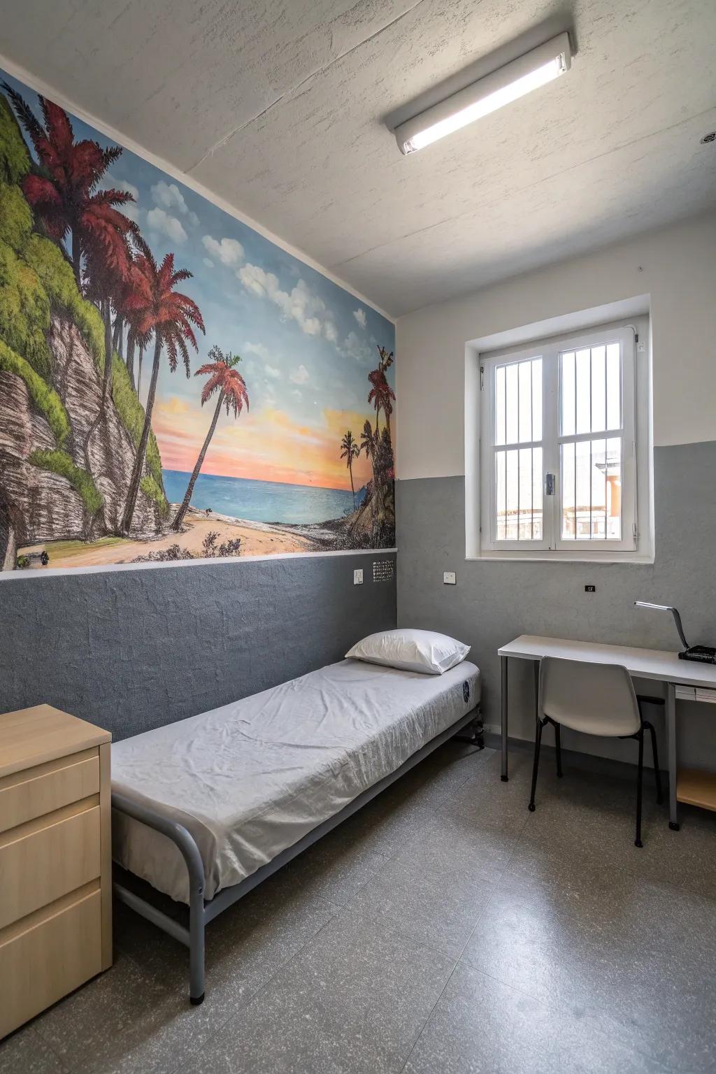 Wall art that speaks volumes.