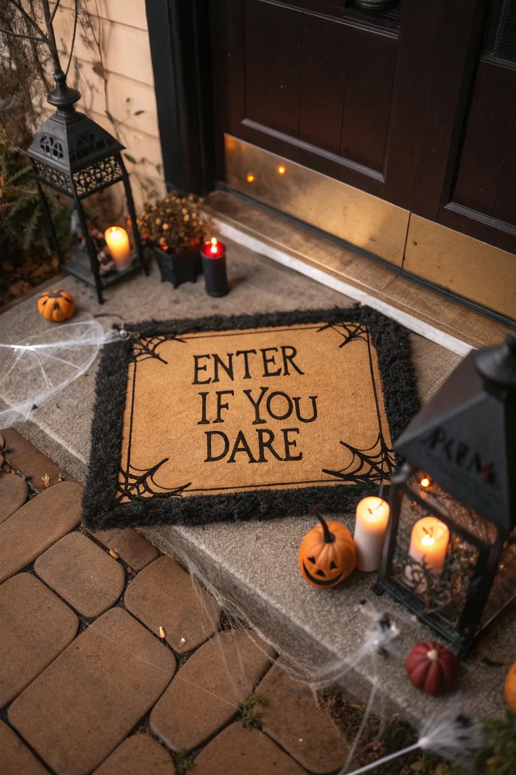 A chilling invitation awaits those brave enough to knock.