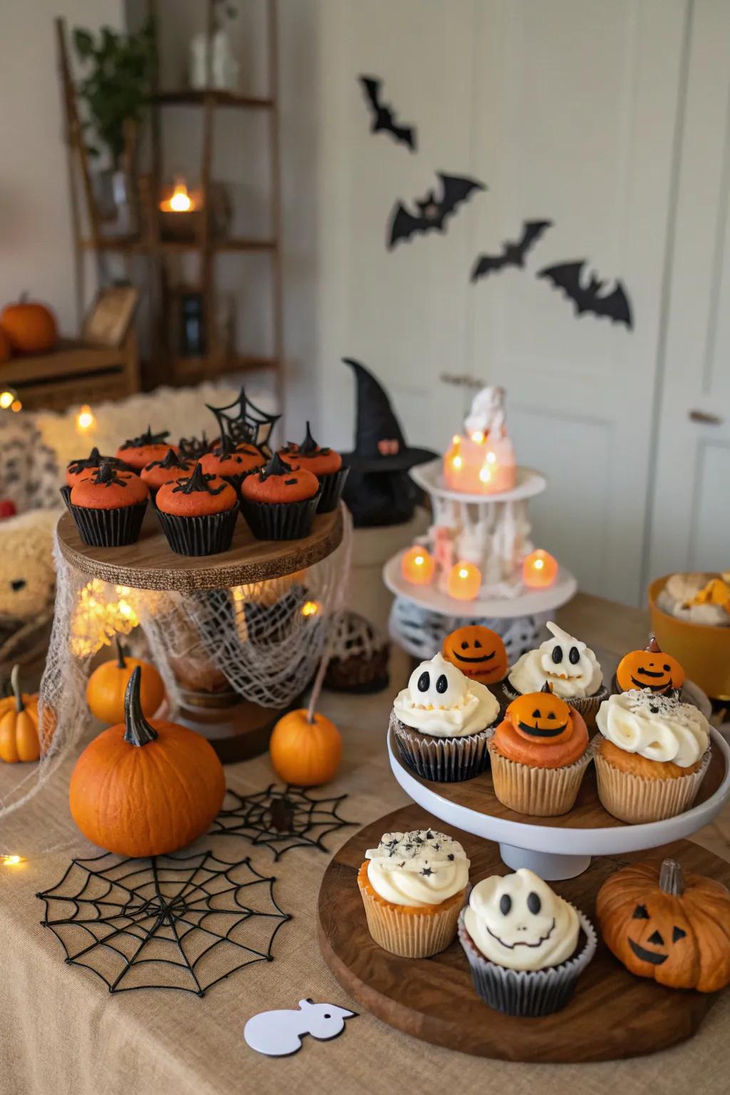 Thrill guests by offering a themed sweet selection.