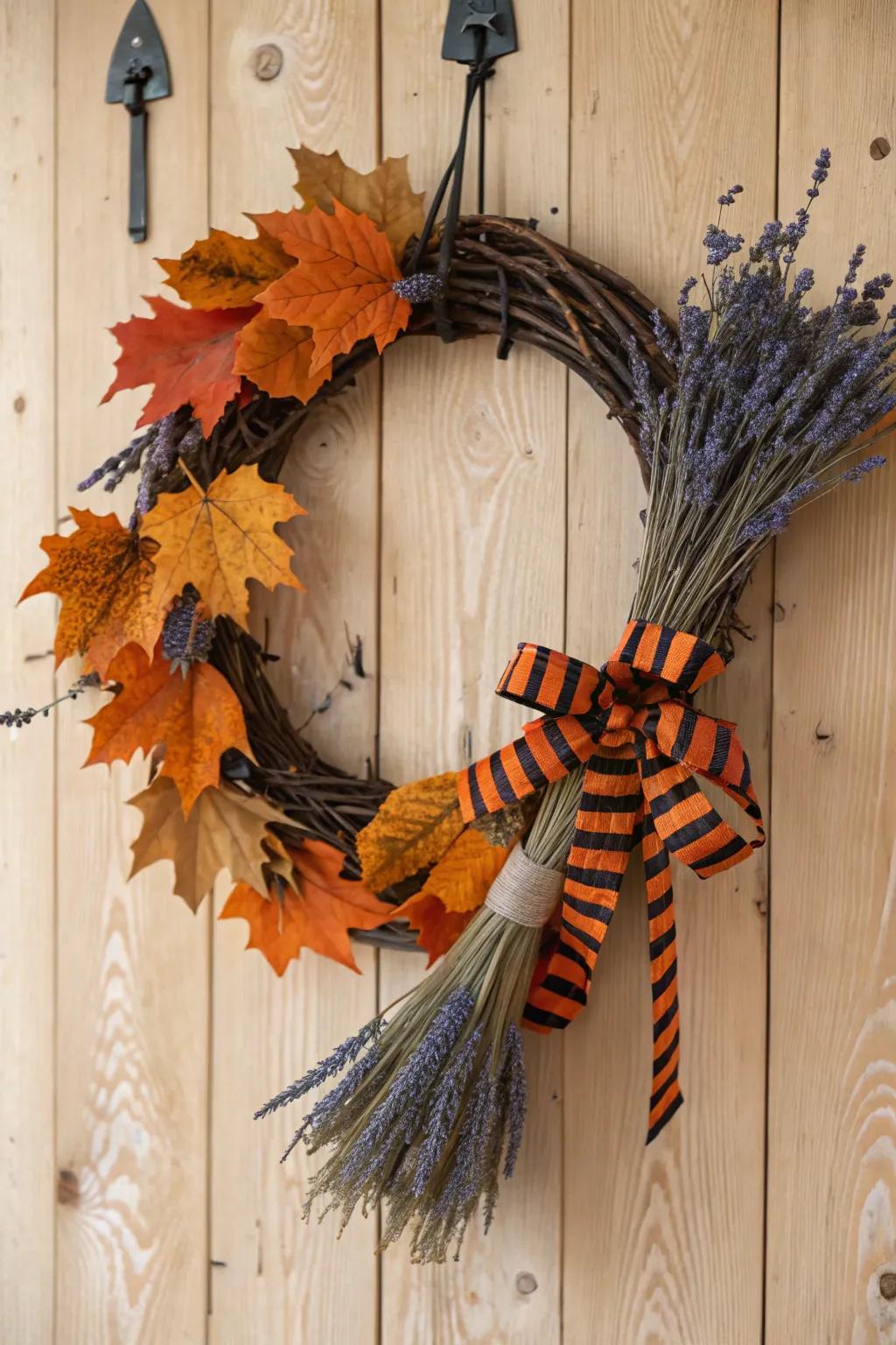 Witch's broomsticks offer a playful, magical essence.