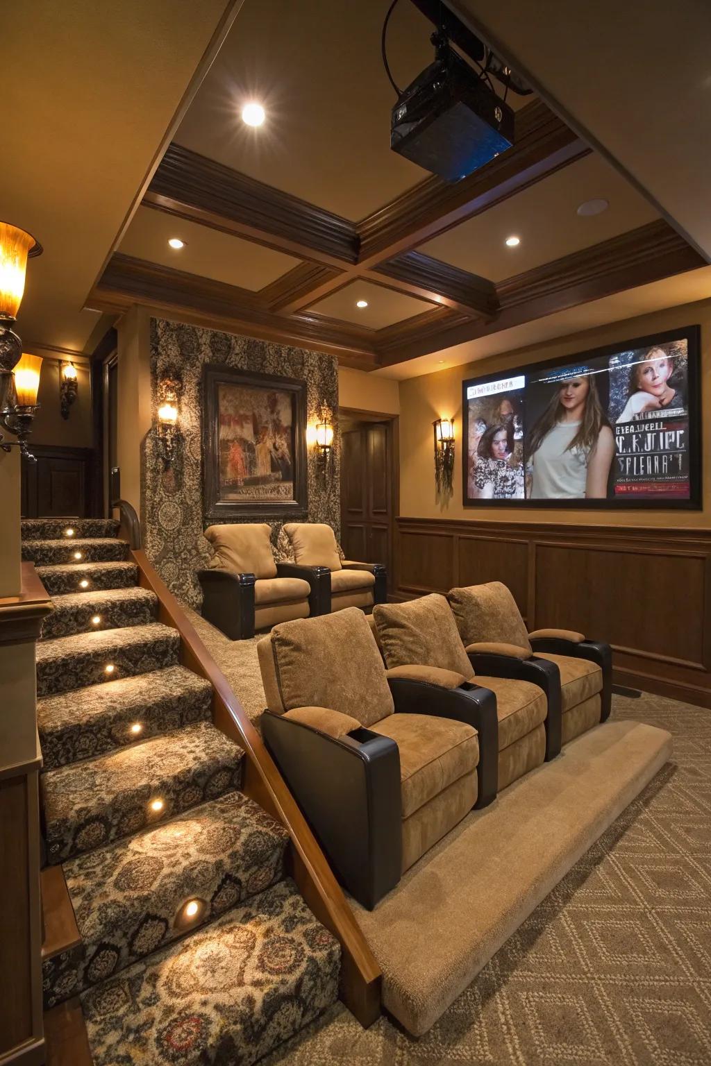 Small platforms make the most of limited space in home theaters.