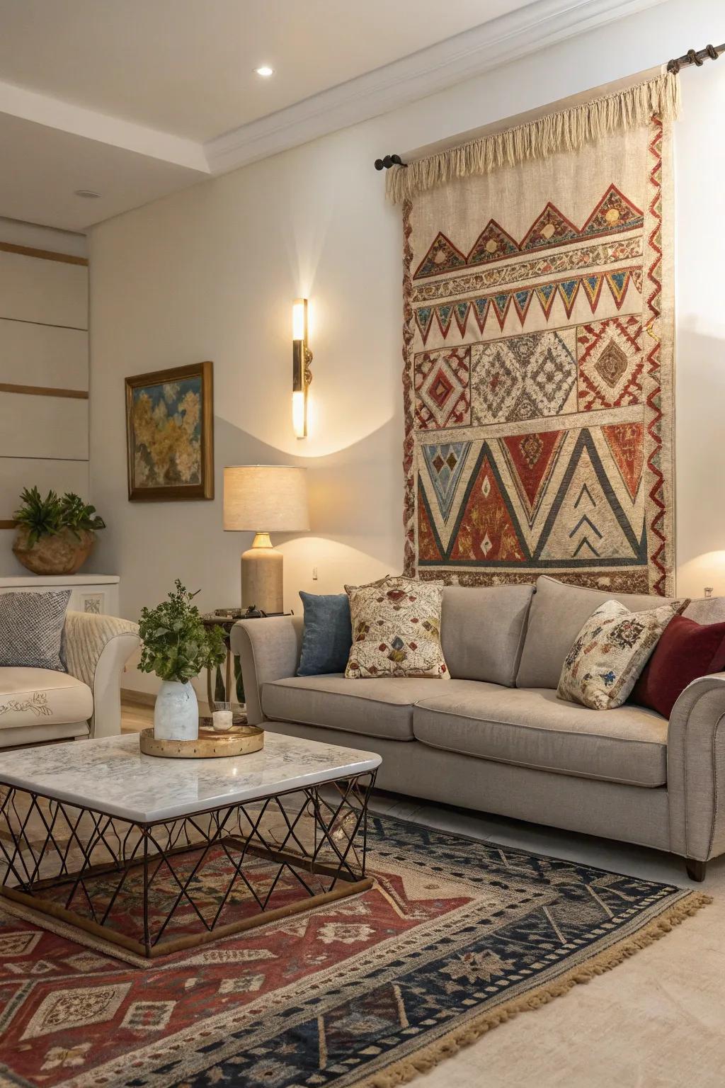 Color synchronization enhances the harmony of your setting.