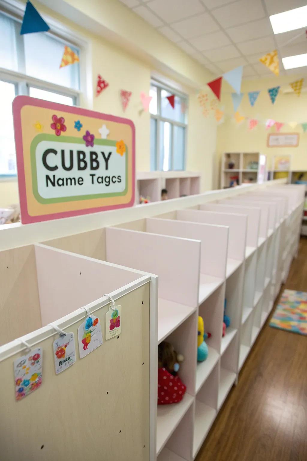 Name tags foster a sense of belonging.