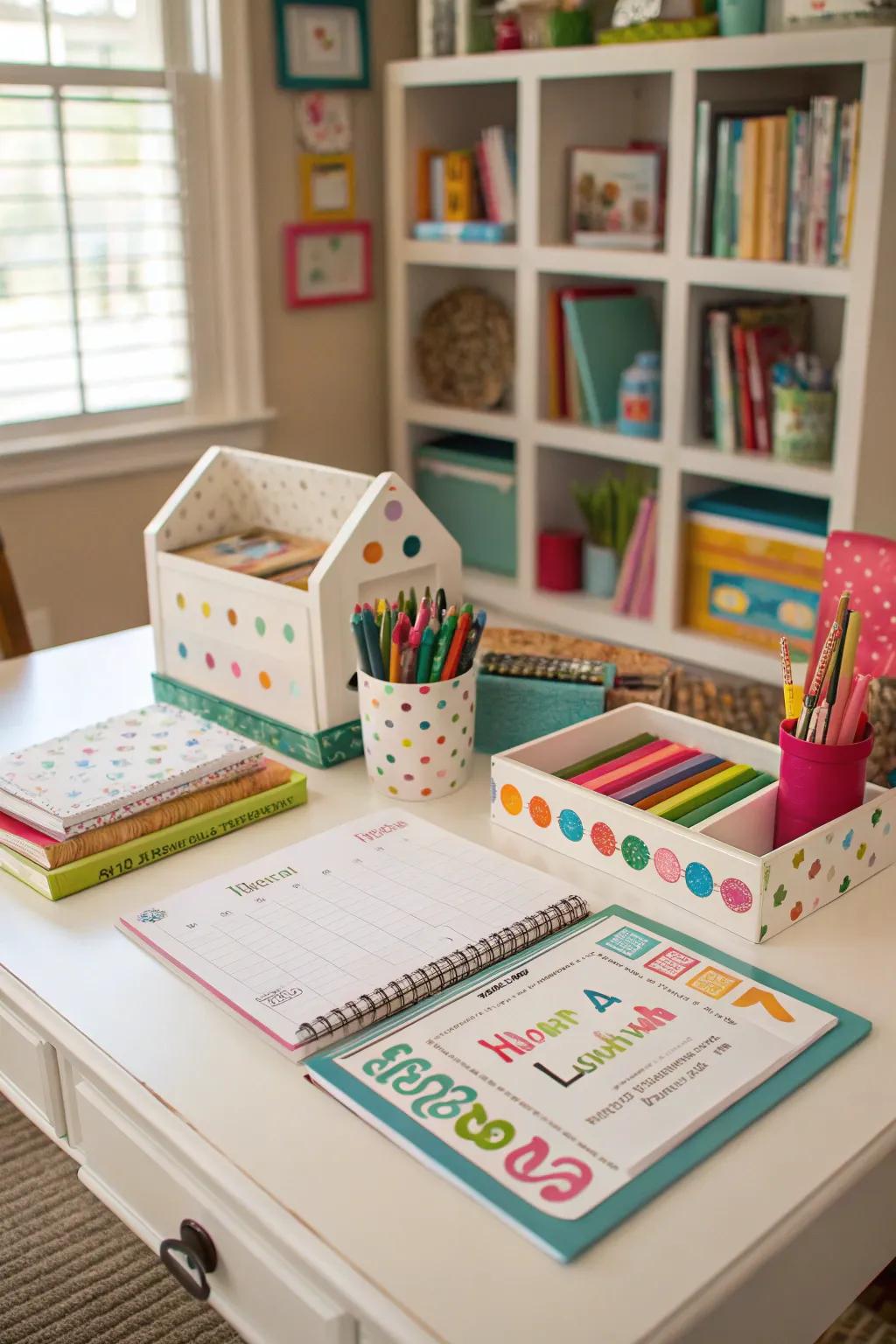 A customized element designed to encourage learning.