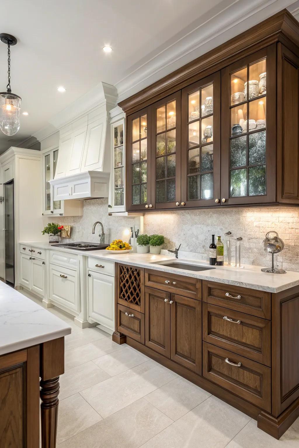 Cabinet designs that beautifully combine functionality with sophistication.