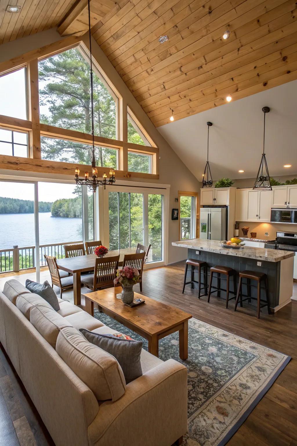 Spacious layouts promote effortless movement and communication.