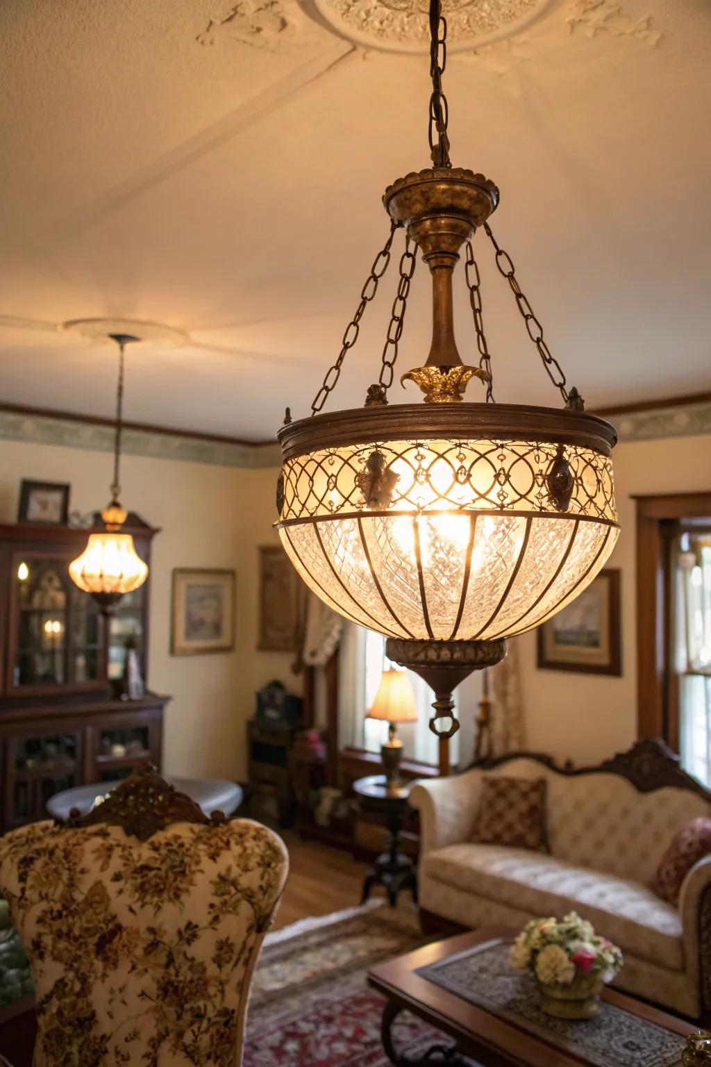 Timeless fixtures revive charm and nostalgia.