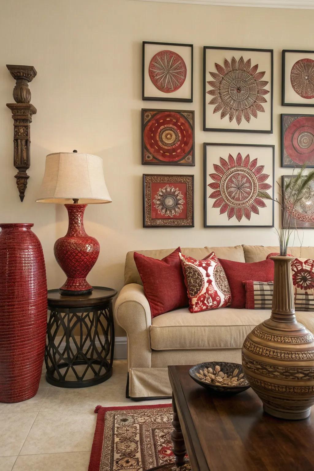Part art can be the ideal completing touch to your parlor's tint plot.