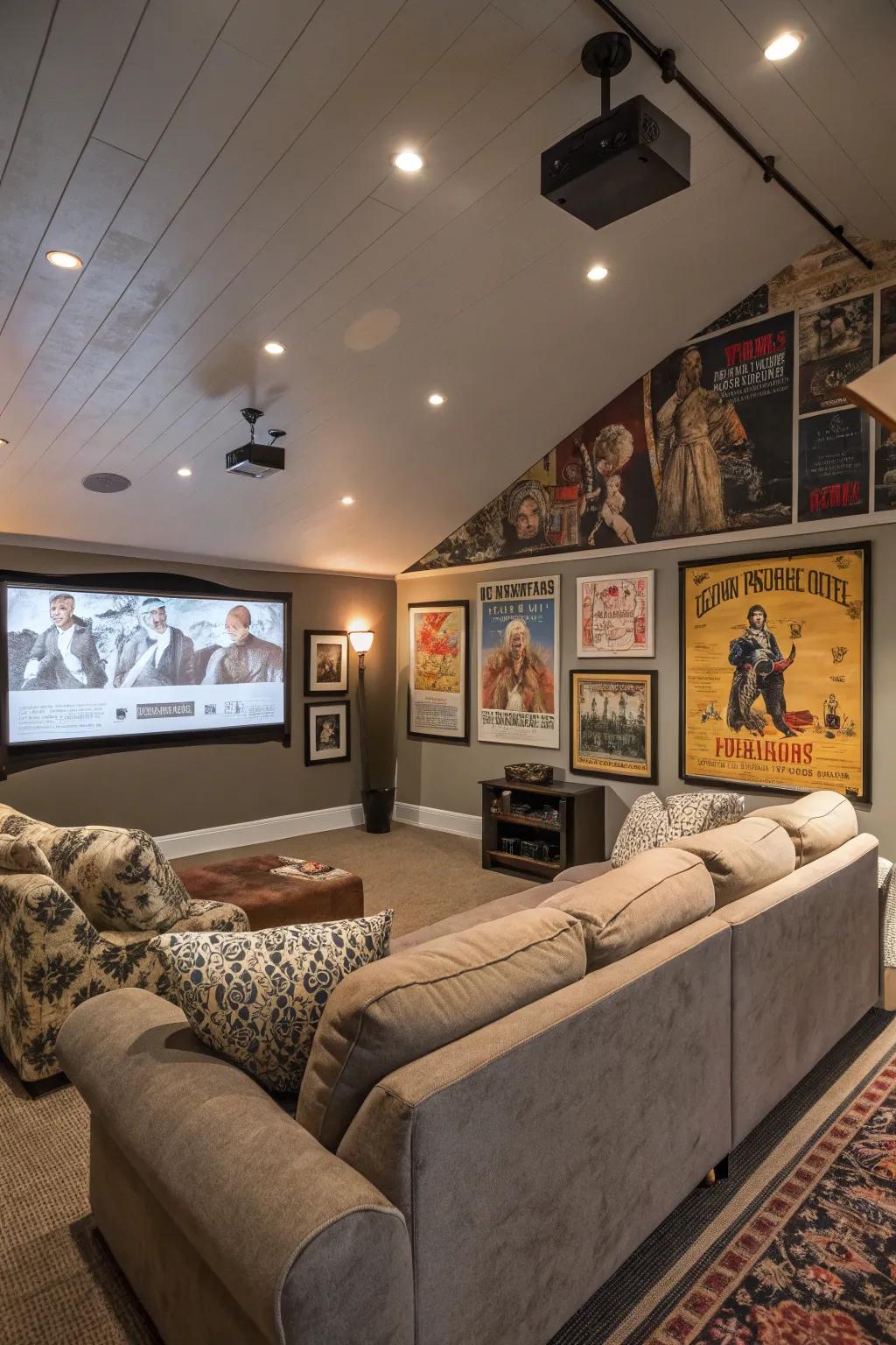 Incorporate themed decor that displays unique tastes.