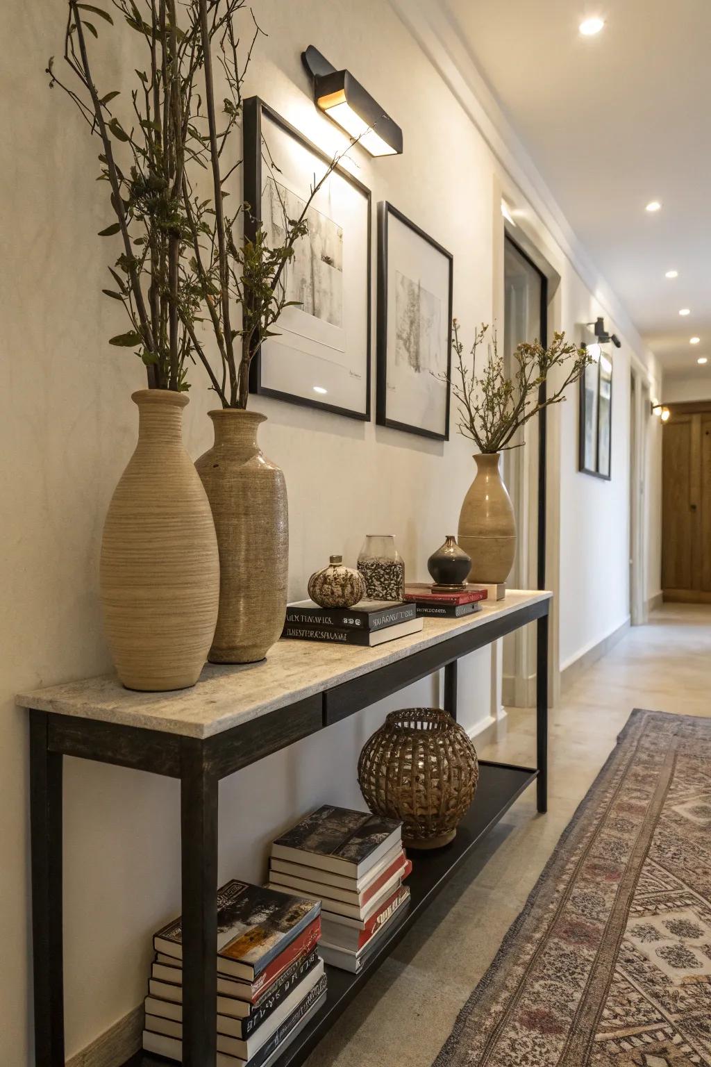 Surface tables combine usefulness with style.