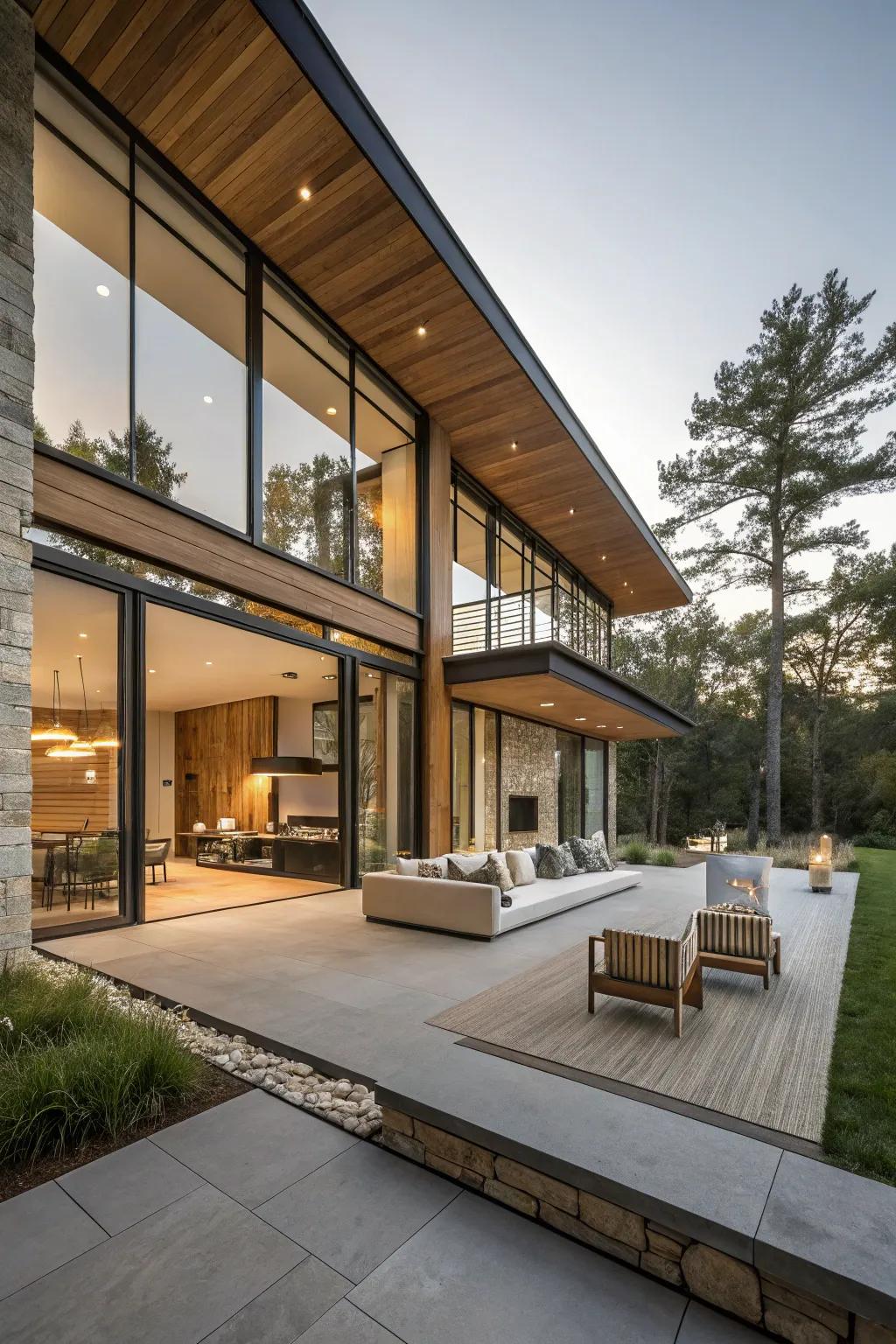 A modern minimalist design that emphasizes simplicity and grace.