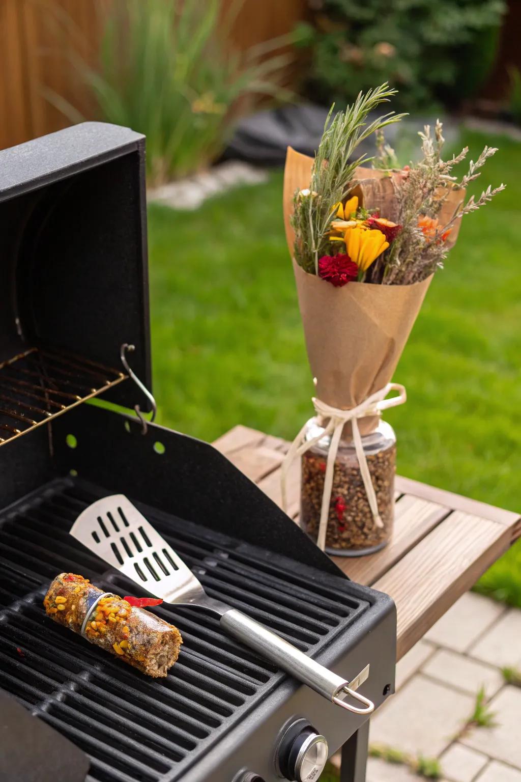 Grill master bouquet, ideal for the barbecue enthusiast.