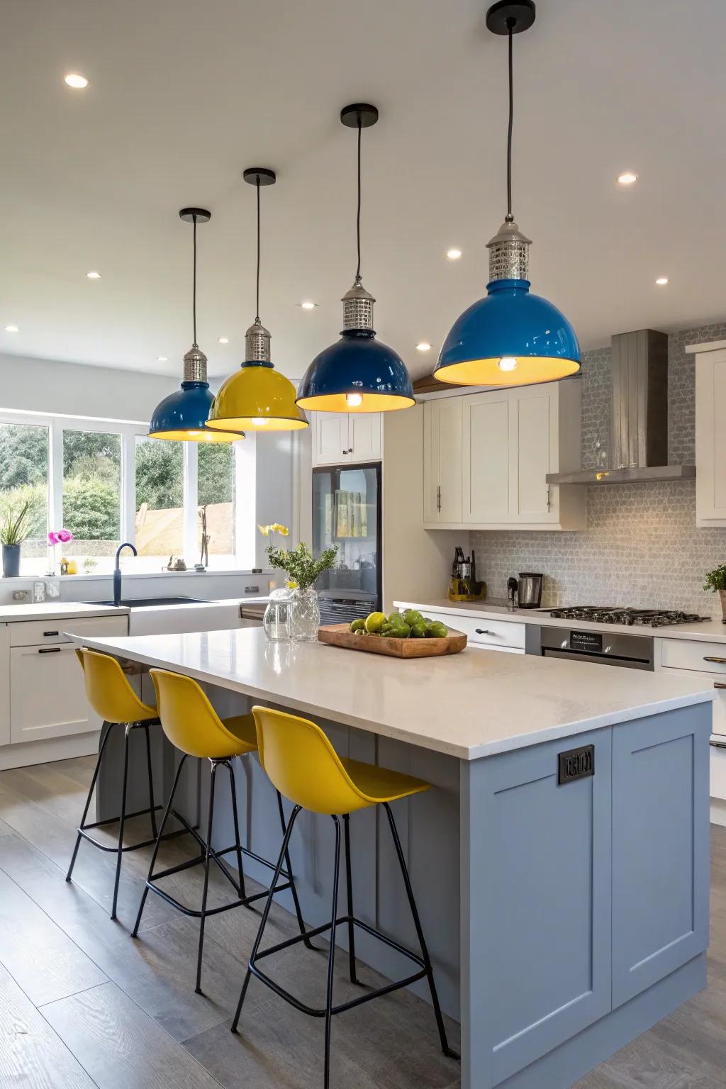 Eye-catching illumination introduces a dramatic and unified touch.