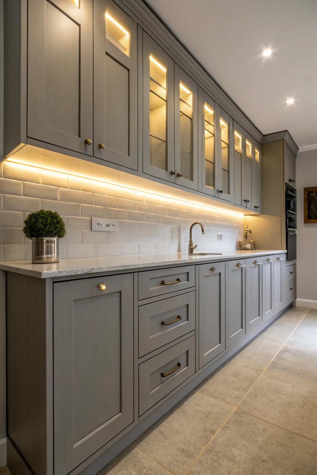 Illuminate using integrated lighting solutions.