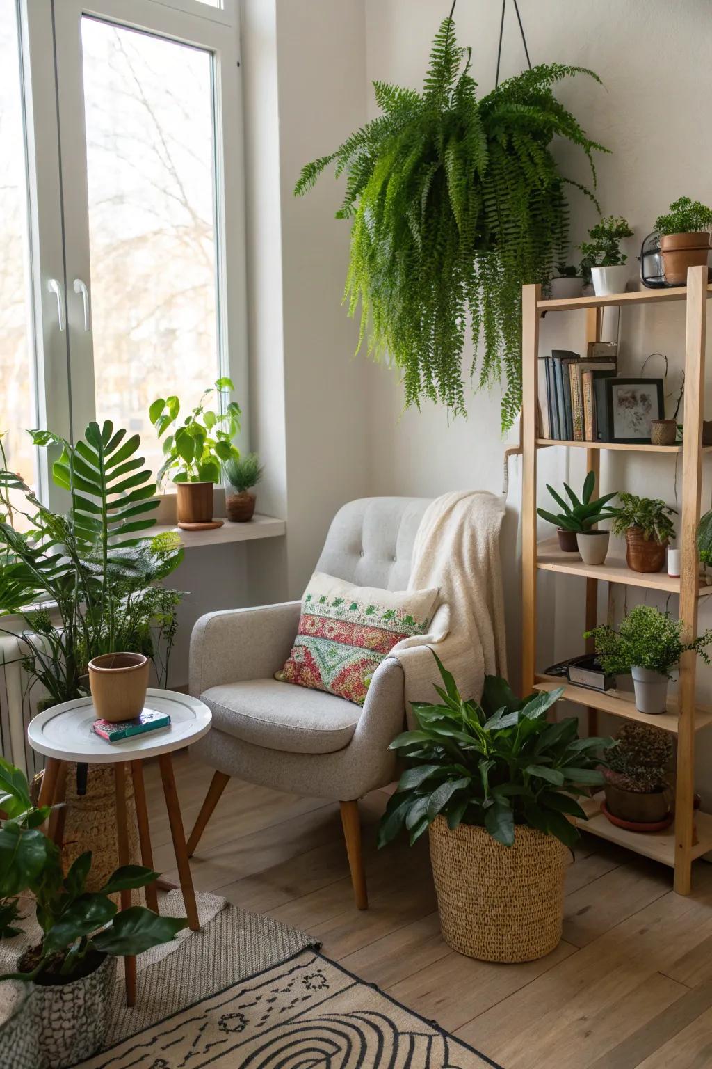 Plants breathe vitality into your living space.