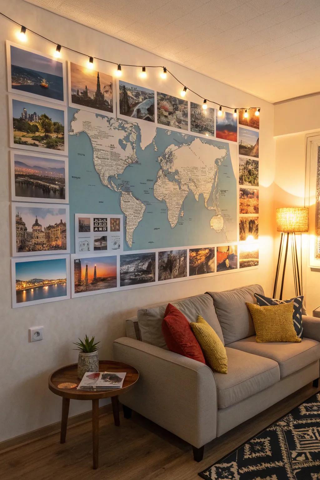 Relive your adventures with travel-themed photo collages.
