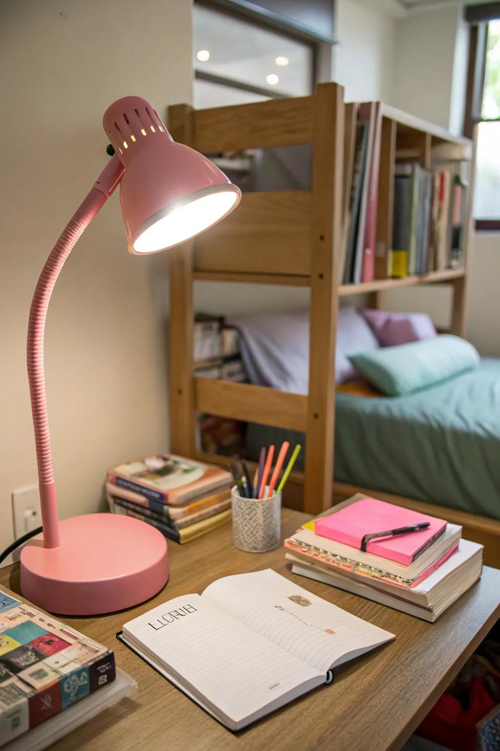 A stylish work space enhances productivity and style.