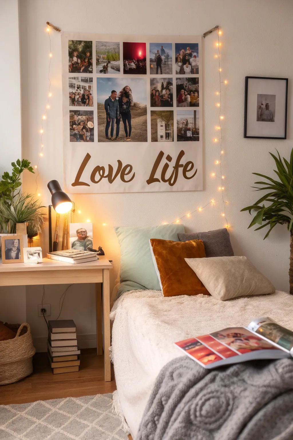 Blend memories with motivation for a unique touch.