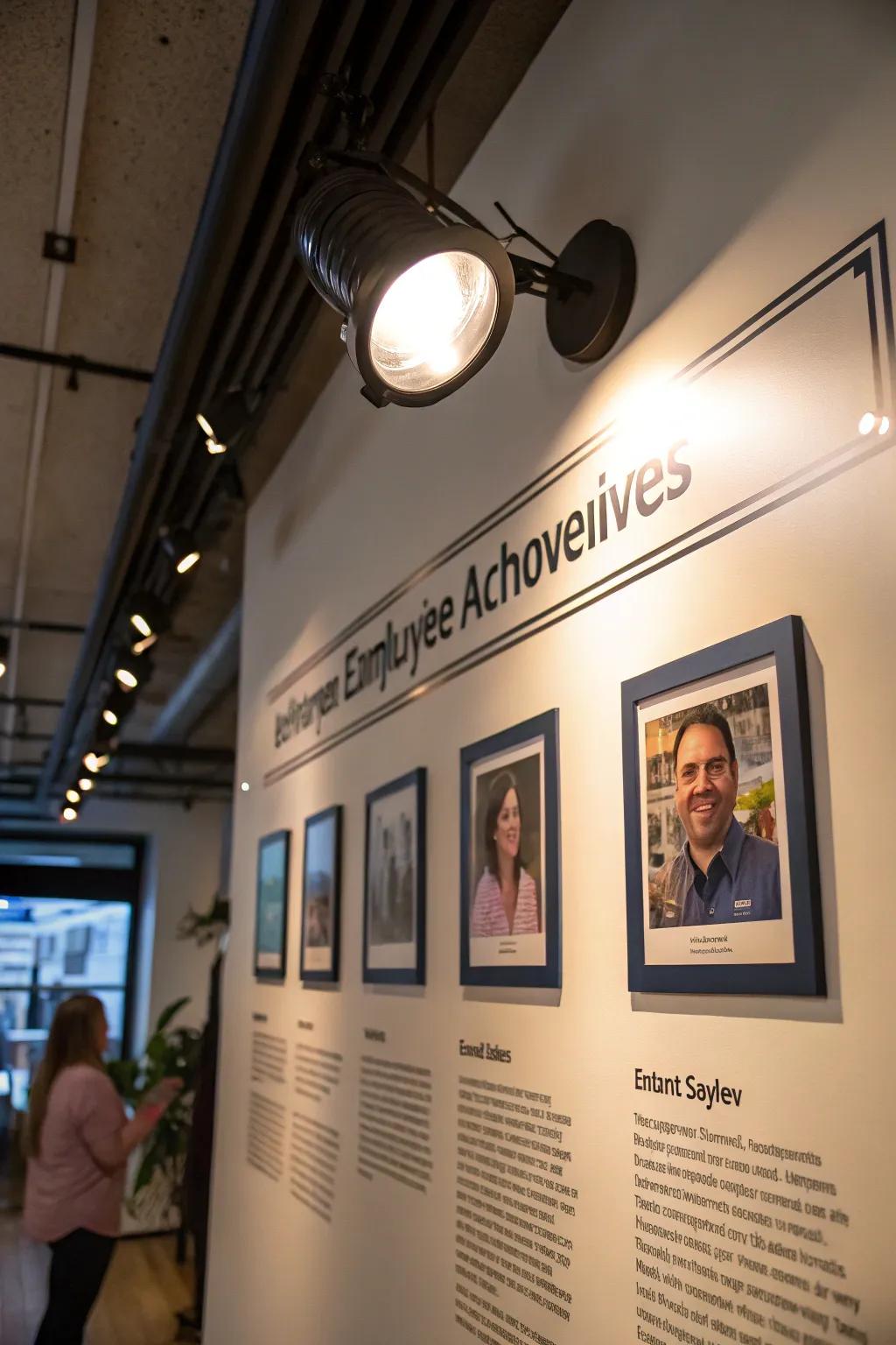 Shining a light on remarkable achievements.
