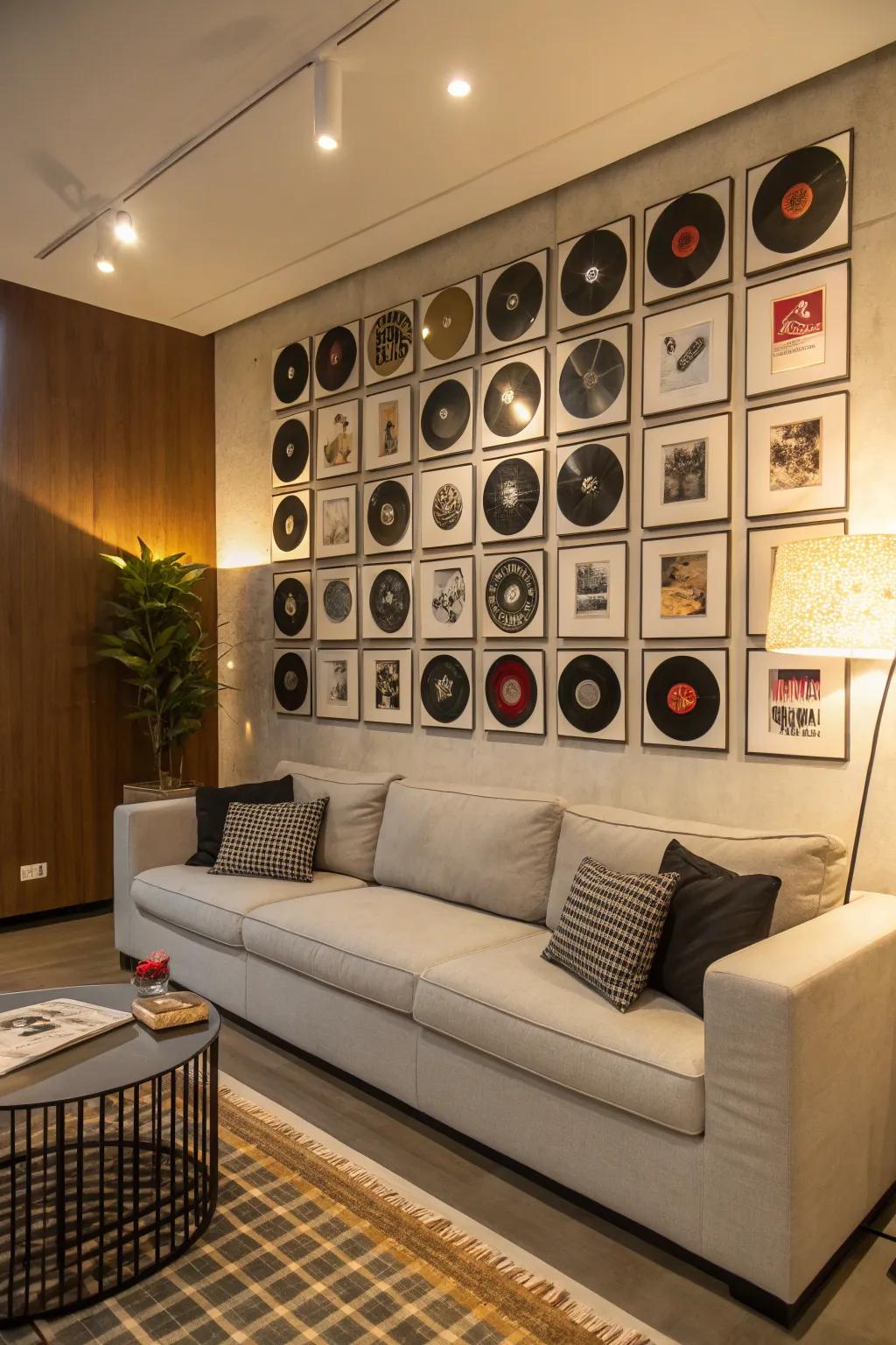 Grid-themed designs change your album array into a piece of art.
