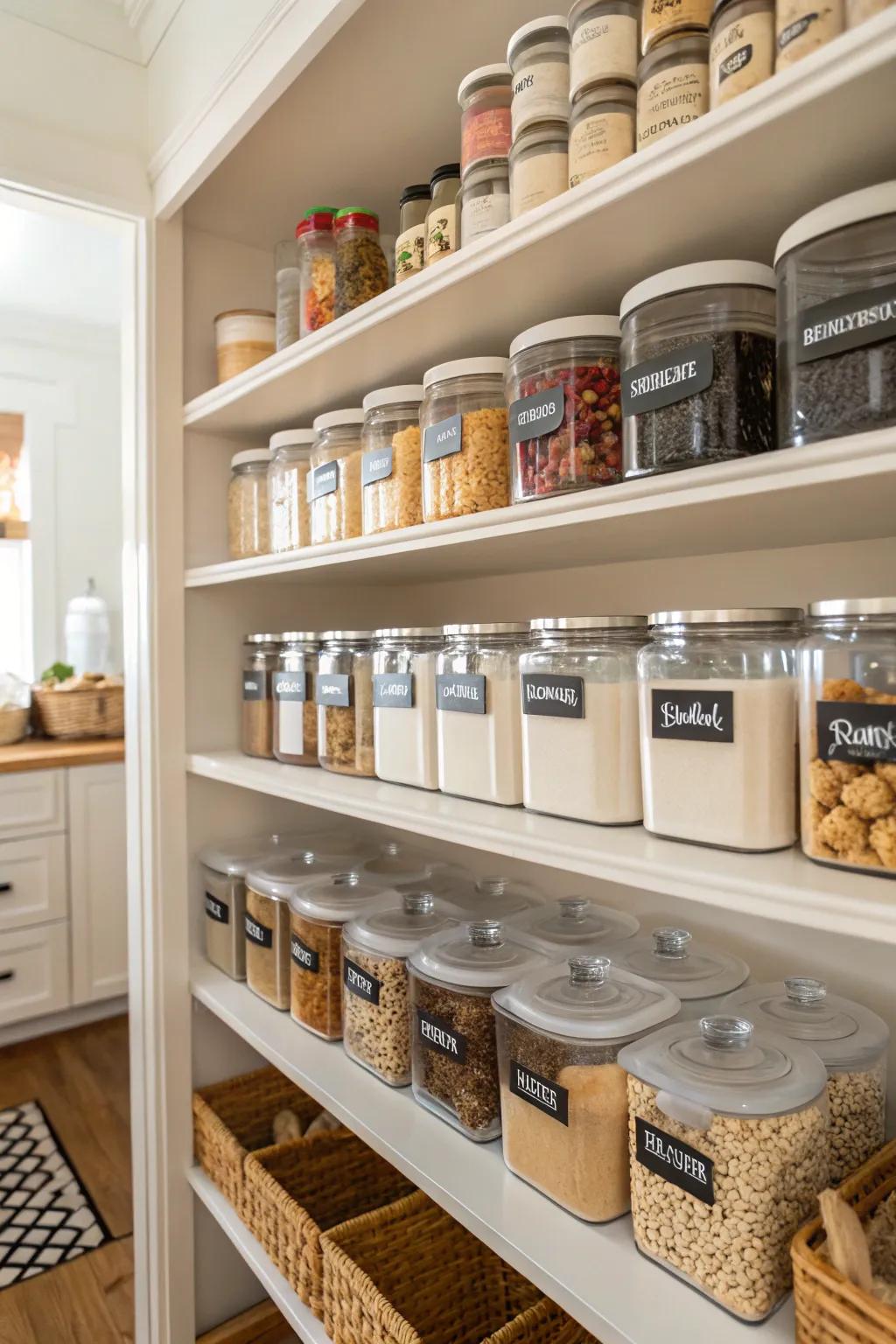 Labels bring order and accessibility to your home.