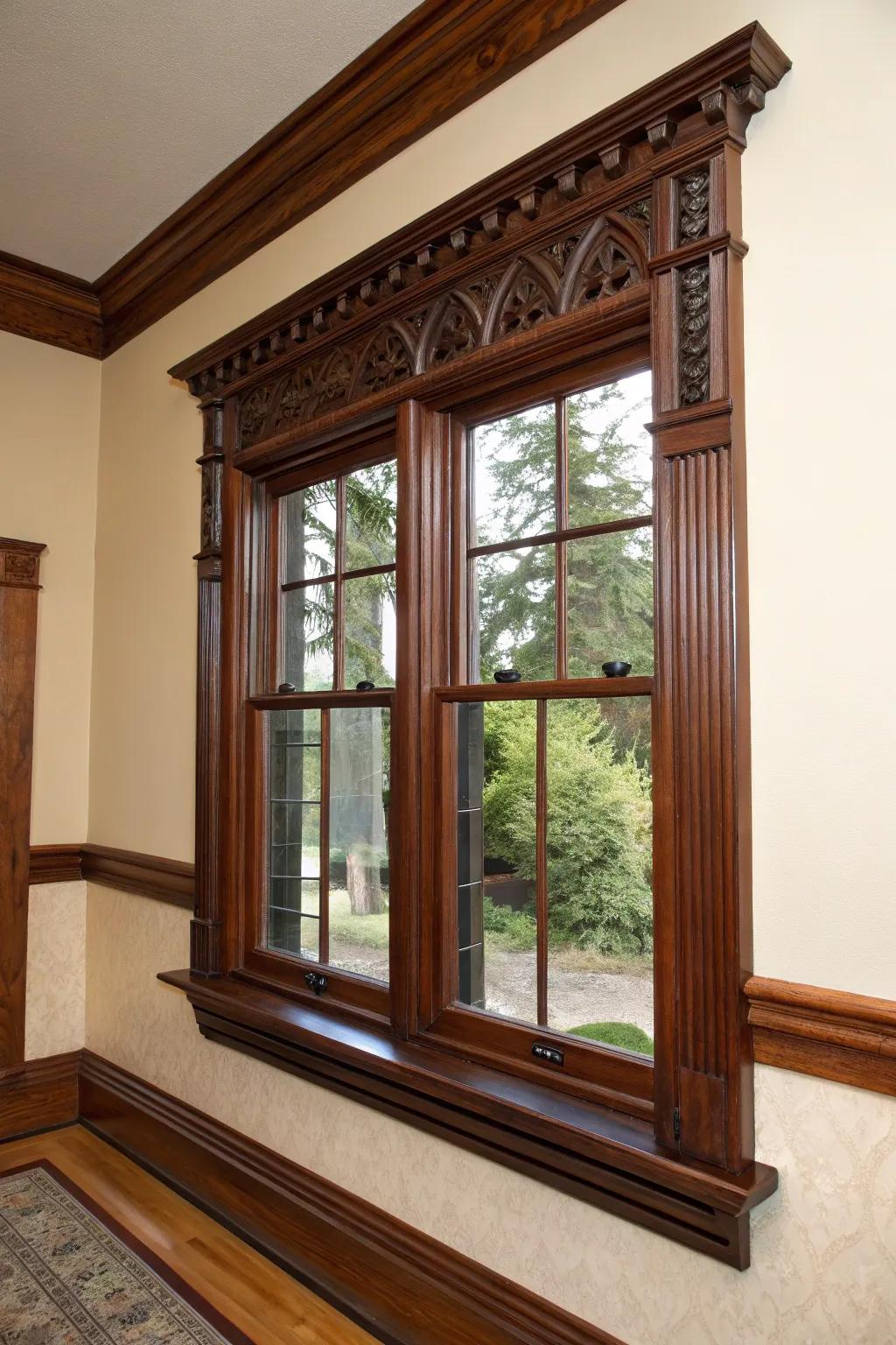 Dyed fir trims impart dimension to your decor.