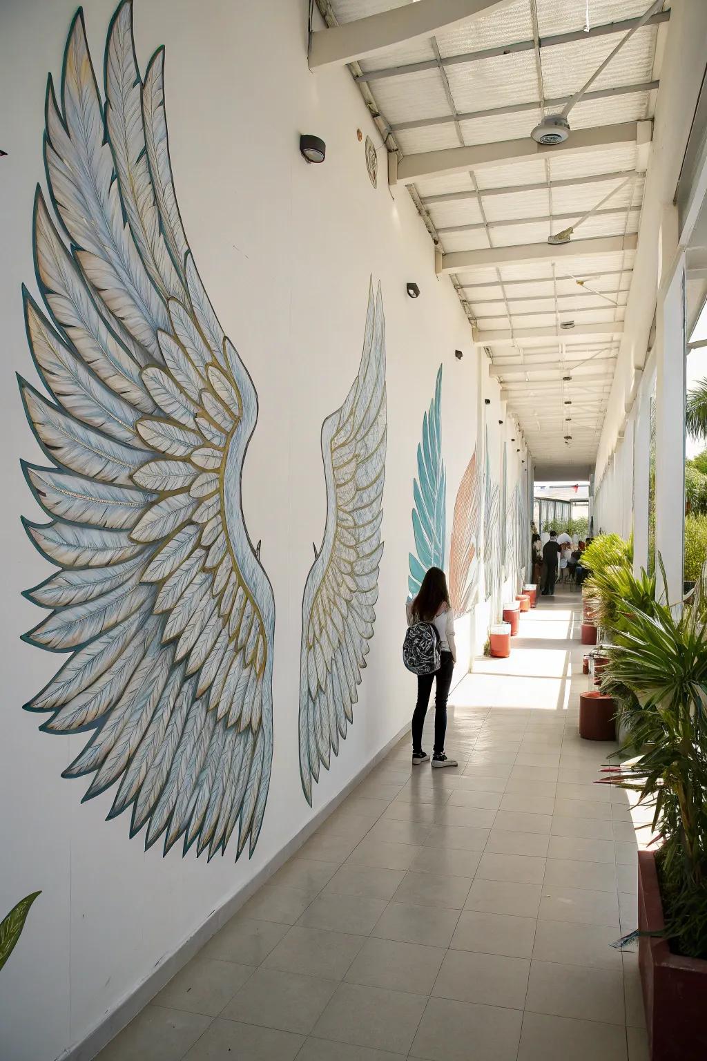 Interactive artistic setups incorporate whimsy to your photographs.