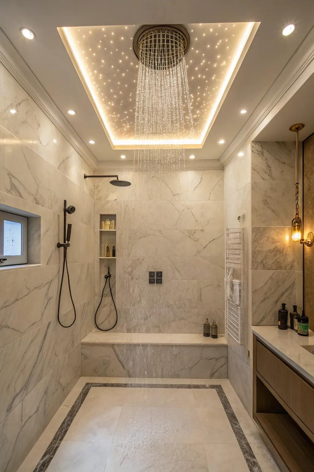 Design a peaceful retreat with spa-inspired features.