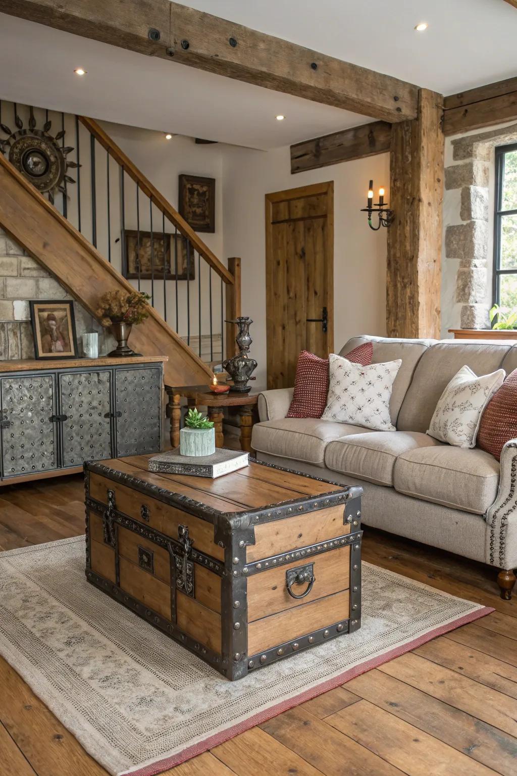 Simple designs gain depth and interest from textural variety.