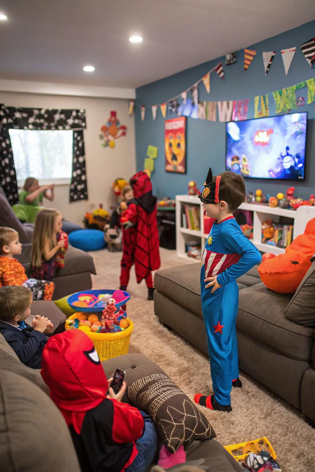 Transport into another world with a playful costume party.