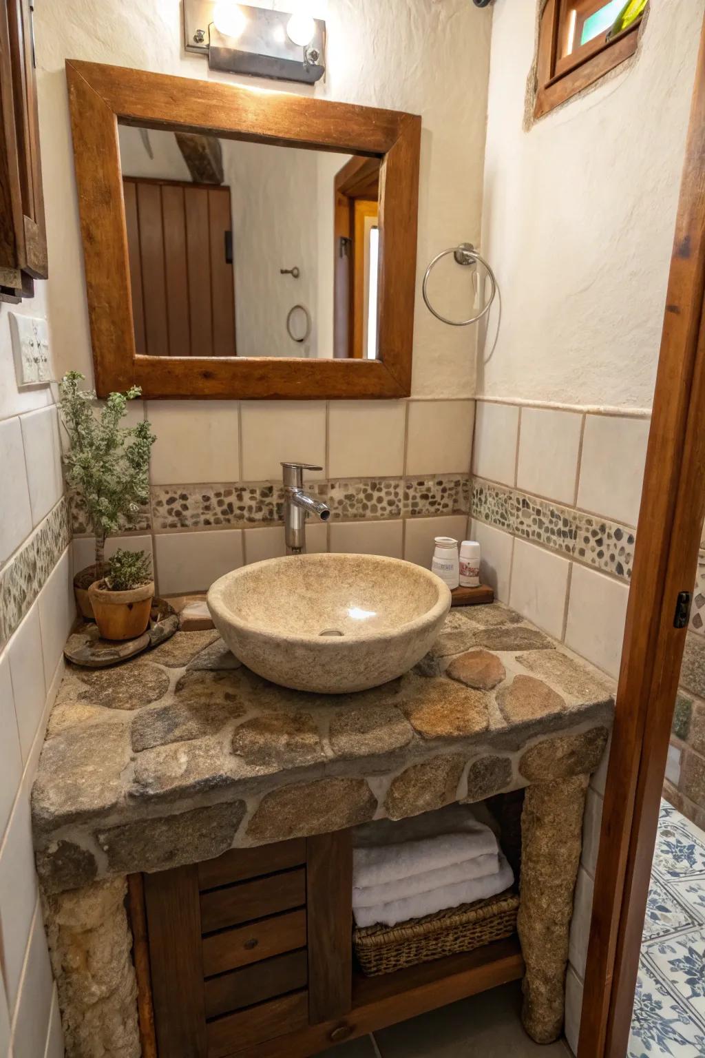 Organic materials deliver a genuine touch.