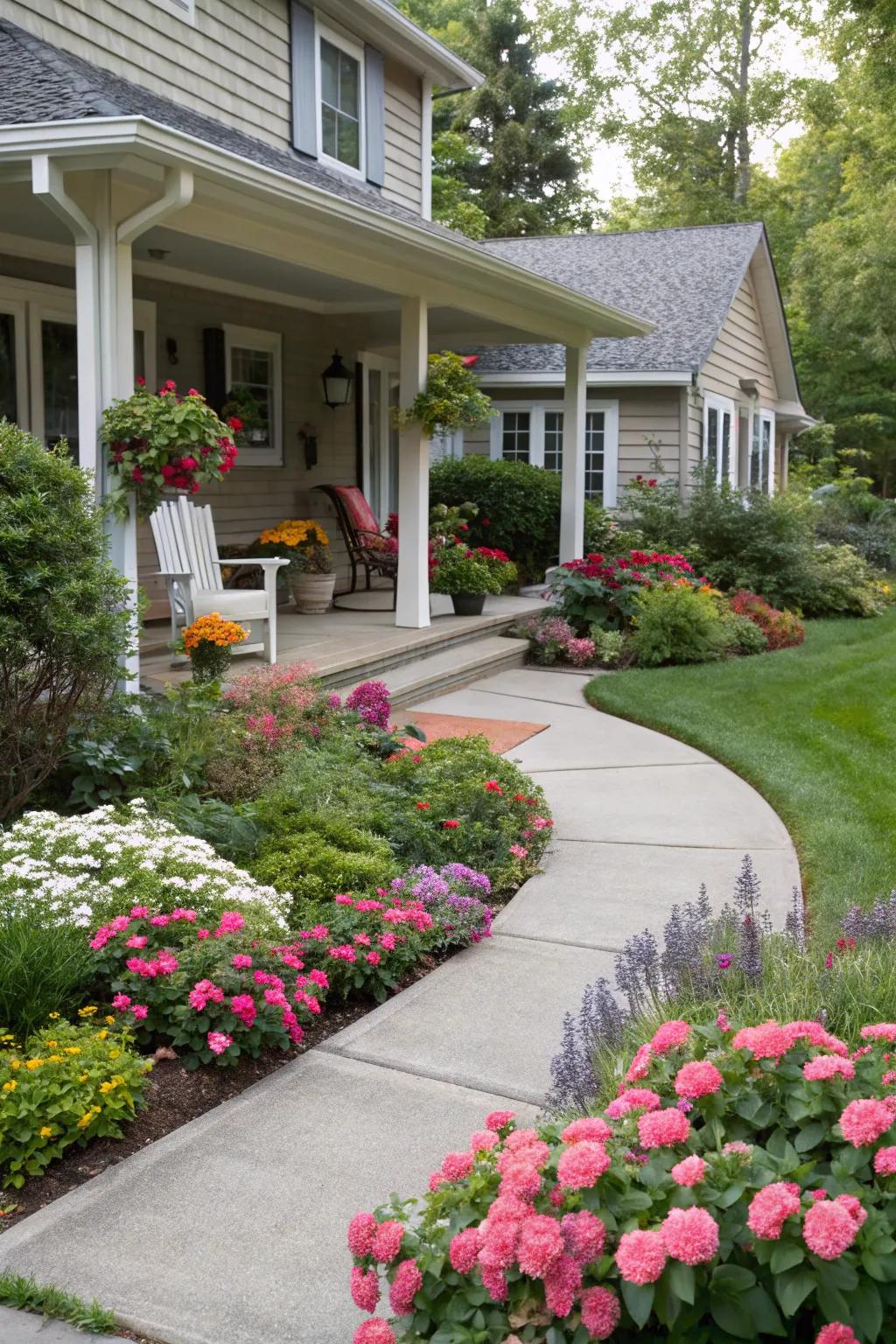 Exterior charm is essential for an unforgettable first impression.