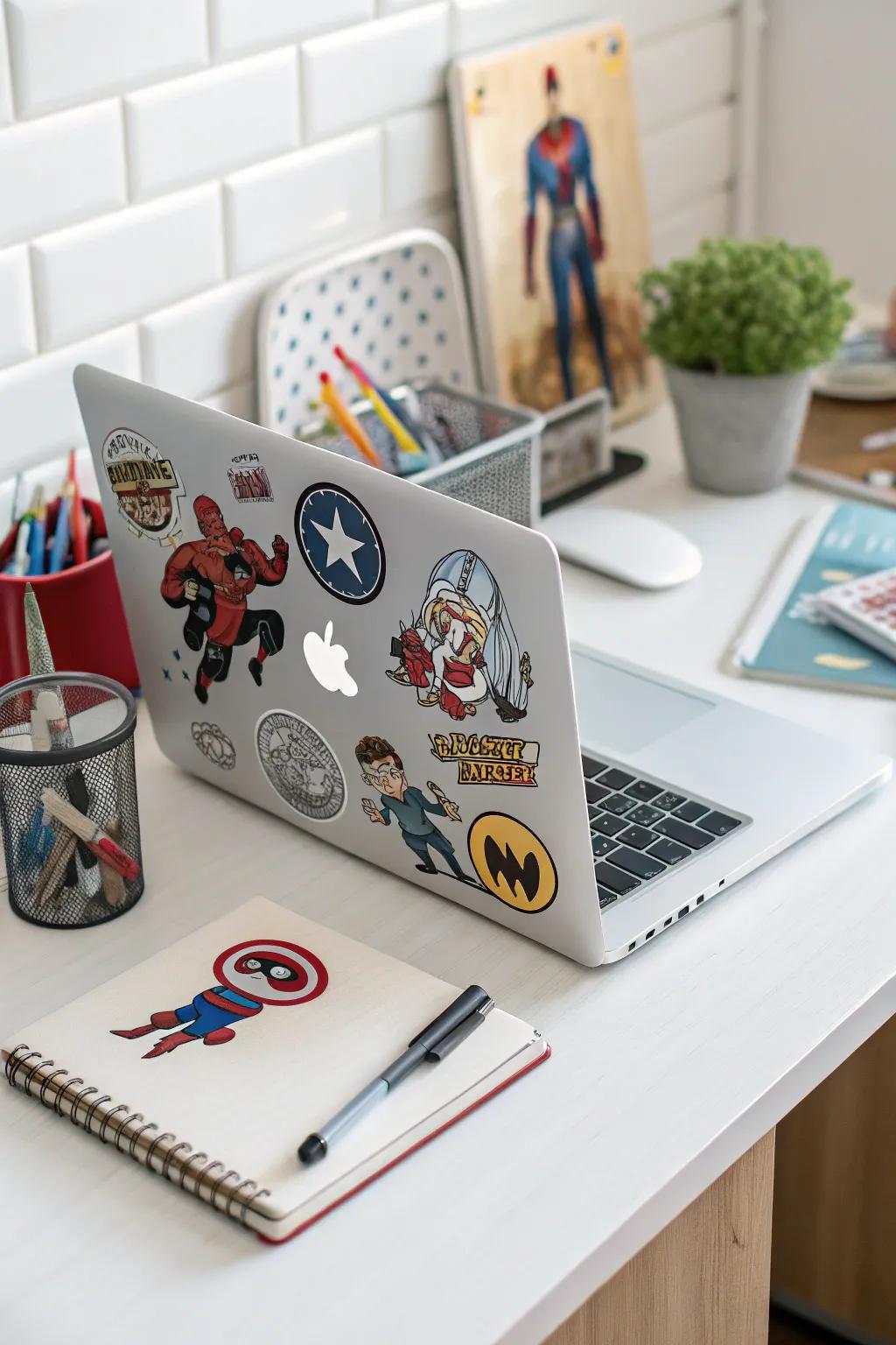 Celebrate your favorite fandoms with cool pop culture stickers.