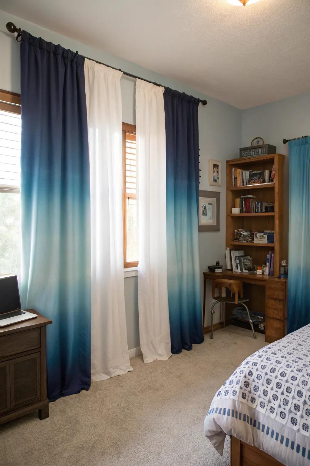 Gradient shades add a subtle infusion of color.