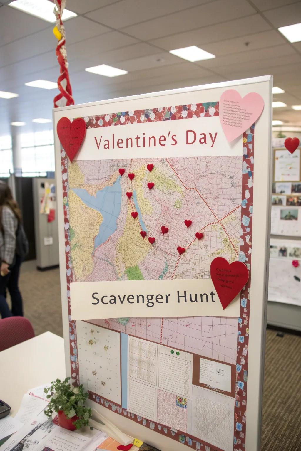 A fun treasure hunt to boost team morale.