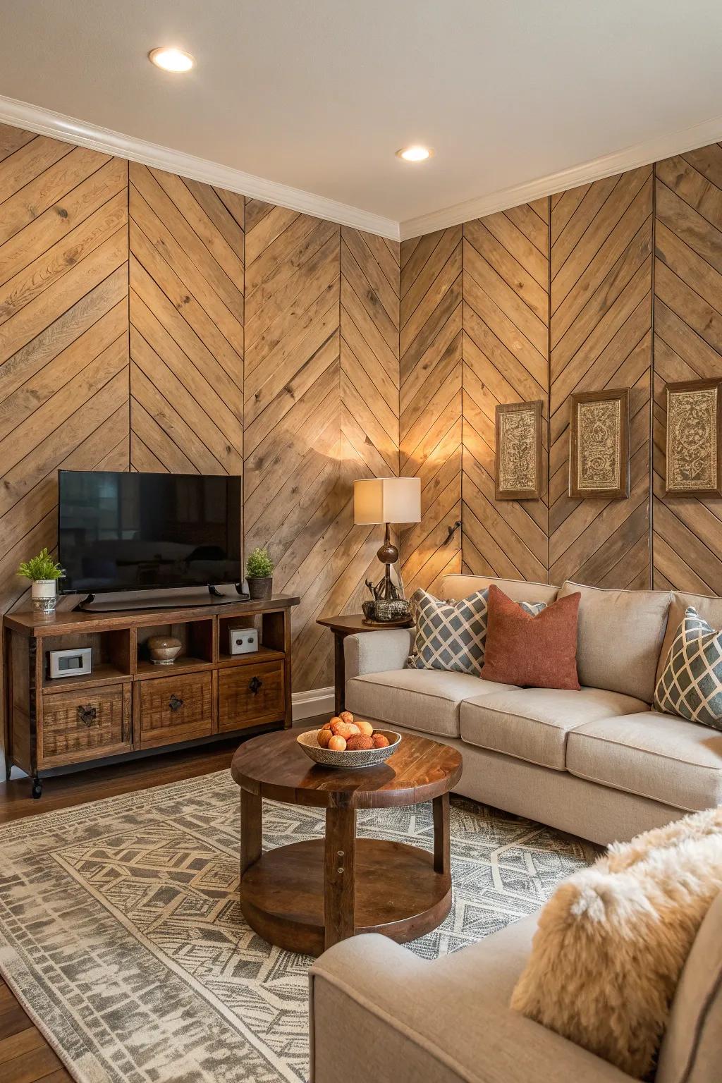 Textured walls introduce dimension and interest to your living space.