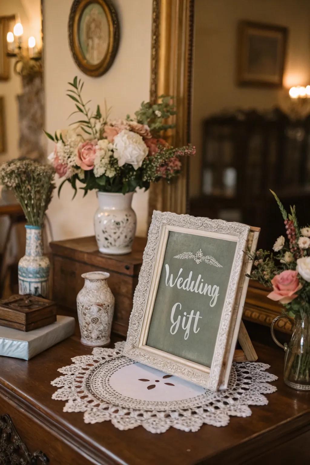 A retro border adds a nostalgic charm.