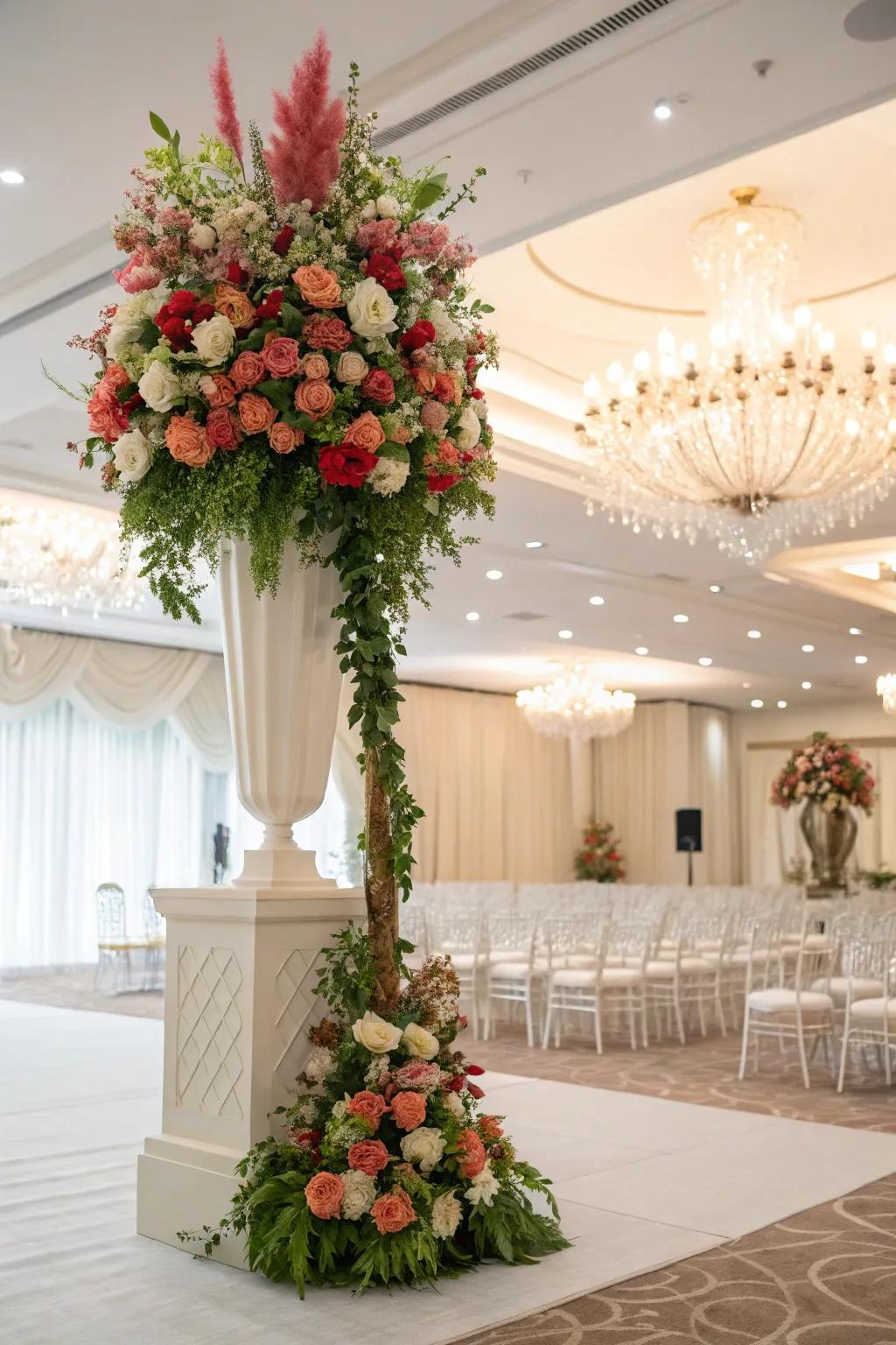 Striking display items act as captivating focal points.