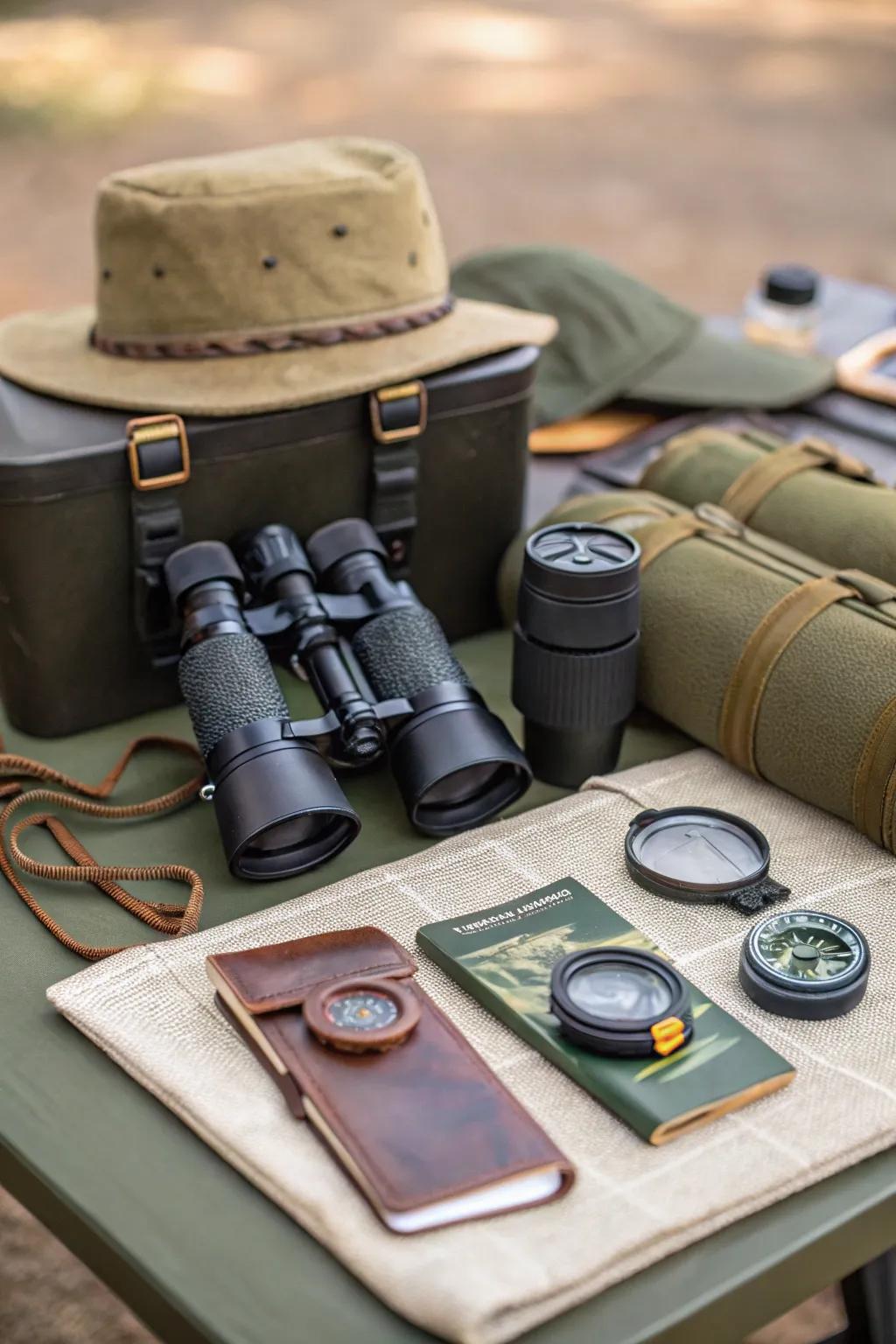 Safari exploration sets are ready for the small adventurers.