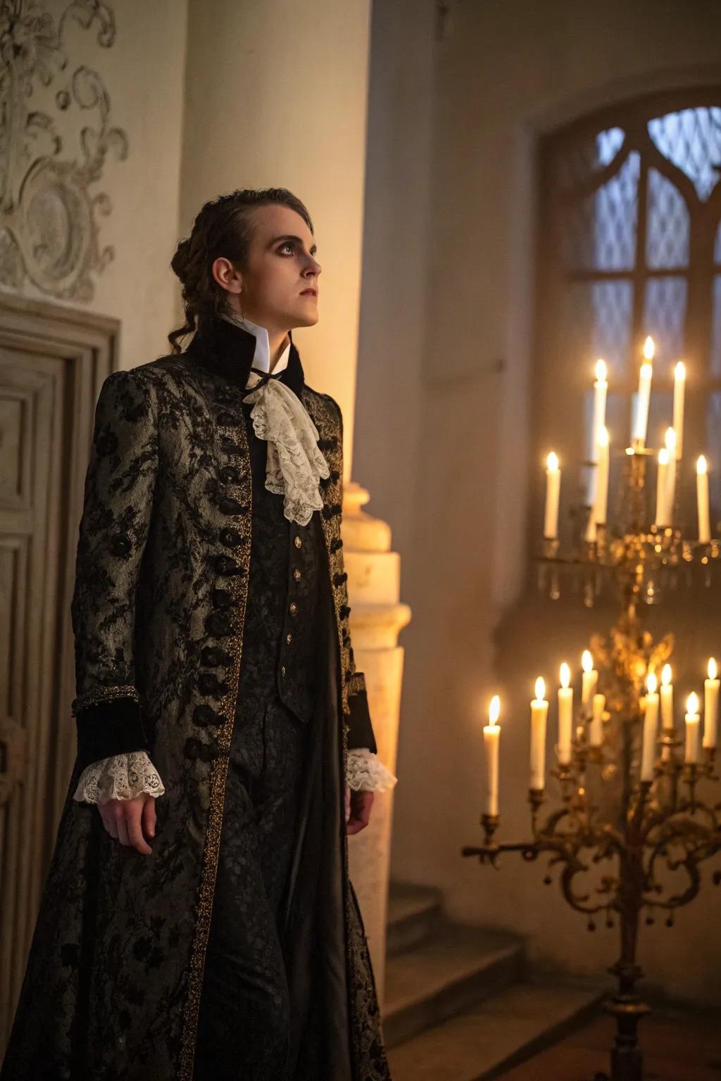 A vampire with a taste for Victorian class.