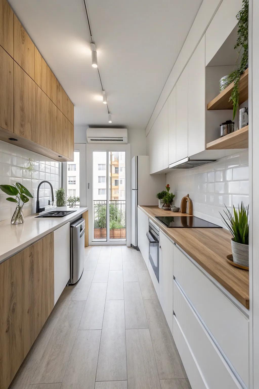Minimalist design keeps your kitchen streamlined and organized.