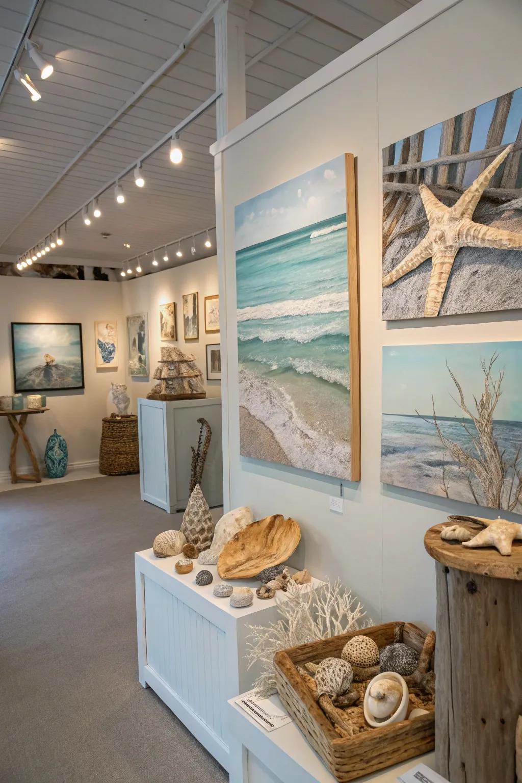 Themed showcases provide a structured and captivating viewing journey.