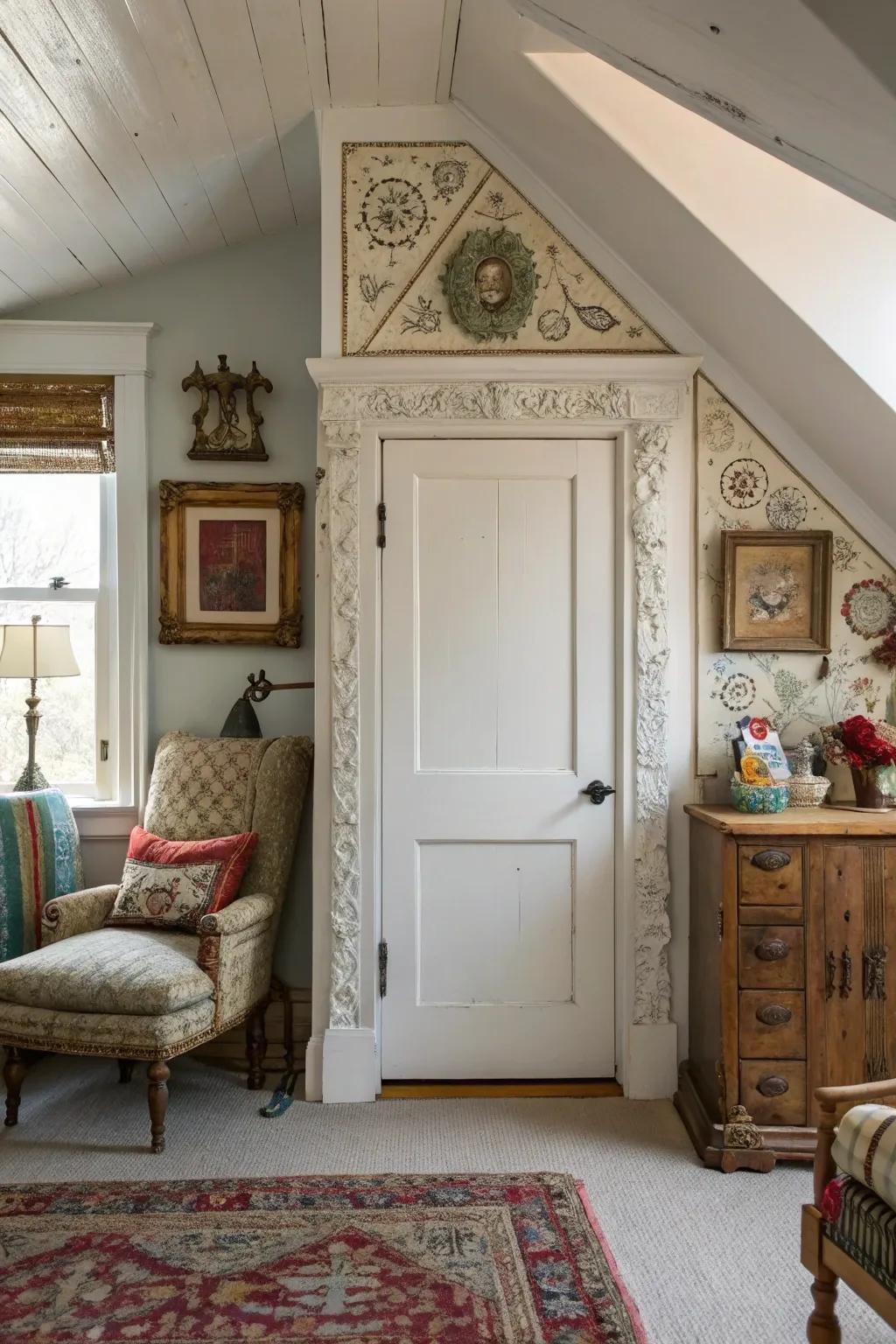 Retro-inspired trim stirs nostalgia.